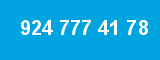 924 777 41 78